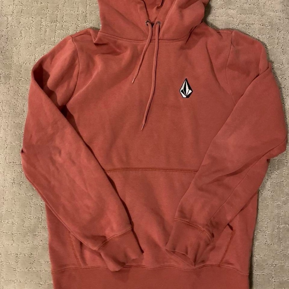Volcom Brown Sweatshirt Hoodie Casual